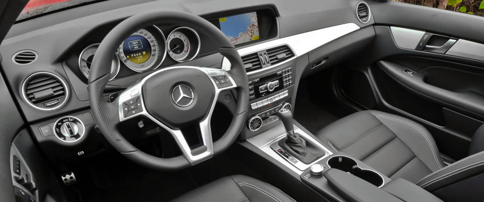 Mercedes c class interior 2013 india #6