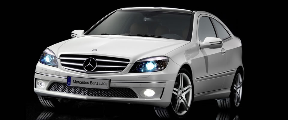 Mercedes Benz White C Class